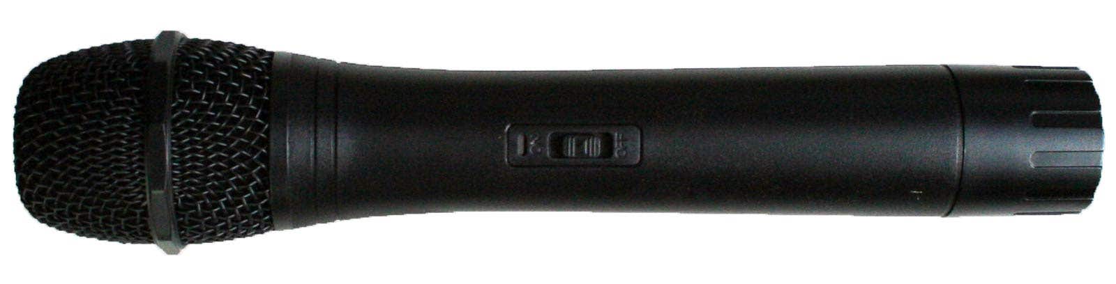 E-Lektron VHF Funkmikrofon - 199.6 MHz - Oranger Kanal - Für mobile PA Anlagen