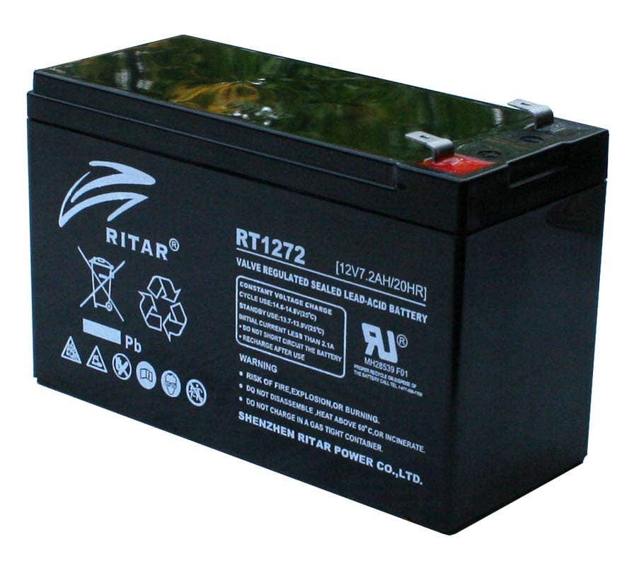 E-Lektron Ersatzakku - Blei-Gel Akku - 12V 7,2Ah - Für EL225 und EL38-M