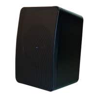 E-Lektron M-255 Wandlautsprecher - Passiv - 8 Ohm und 100 V Schwarz