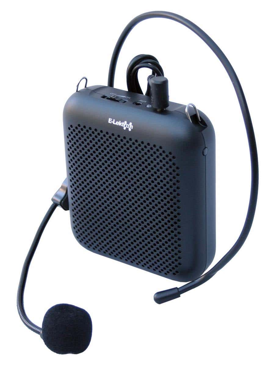 E-Lektron ELS-358 Sprachverstärker - Tragbar - Inklusive Headset Mikrofon