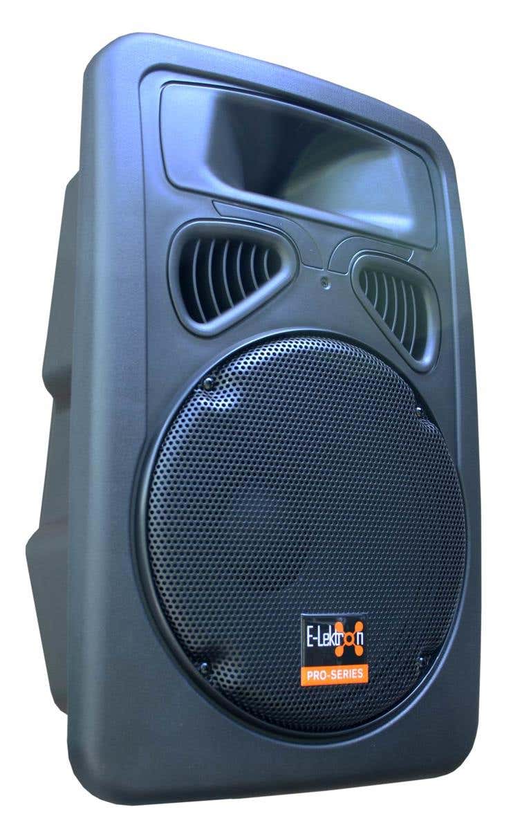 B-Ware - E-Lektron JAD30-B Aktivlautsprecher – PA Lautsprecher mit Bluetooth – 12 Zoll Woofer