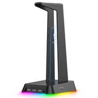 E-Lektron ST-2 Kophörerständer – Mit USB-Hub – Rutschfeste Basis
