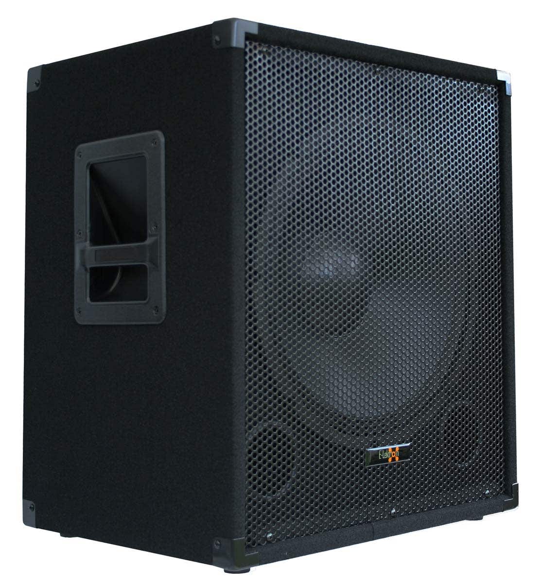 E-Lektron SUB-Q38A - Aktiver PA Subwoofer mit 15 Zoll Tieftöner & integriertem Verstärker
