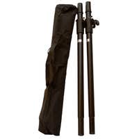 E-Lektron SPST-1B – Lautsprecherstativ – Verstellbar bis 1,85 Meter – Inkl. Tragetasche – 2er Set