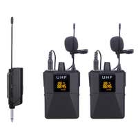E-Lektron U-2B kabelloses Plug in-UHF Mikrofonset - 2 Krawattenmikrofone