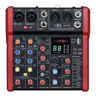 E-Lektron A28-DSP 6 Kanal Mischpult - USB Interface und DSP-Effekte