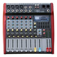 E-Lektron ST-62P Mischpult – Mit 2x 250W Verstärker, Bluetooth & USB-Recorder