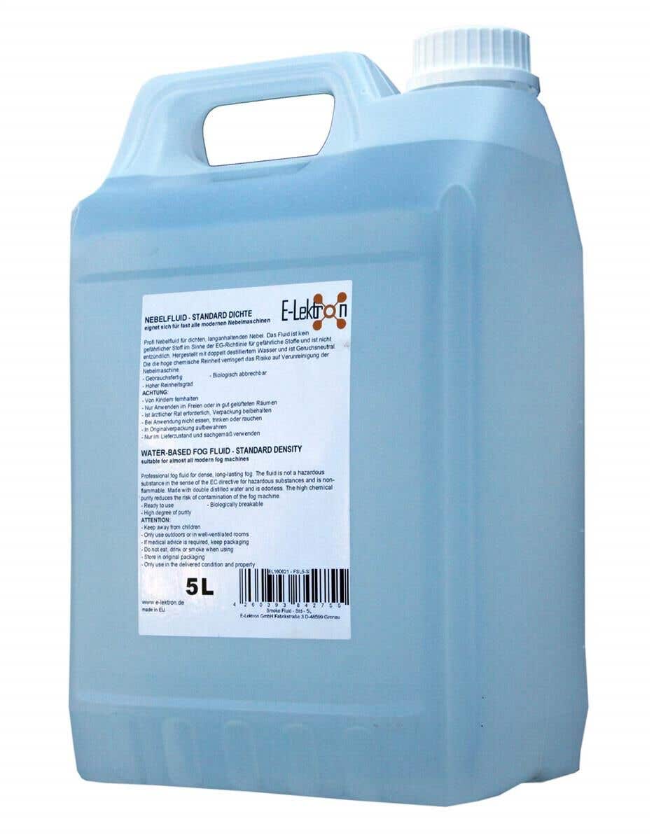 E-Lektron FSL5-S - Nebelfluid 5 Liter - Standarddichte - Universell einsetzbar
