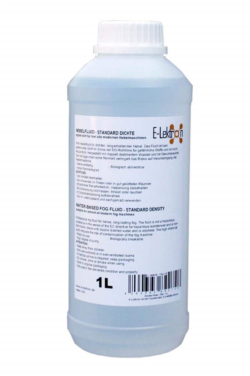 E-Lektron FSL1-S - Nebelfluid 1 Liter - Standarddichte - Universell einsetzbar
