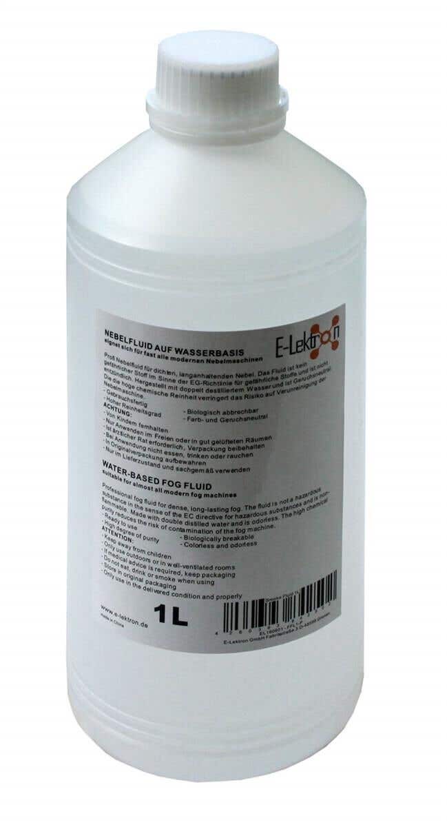 E-Lektron FFL1-P - Nebelfluid 1 Liter - Auf Wasserbasis - Lang anhaltender Nebel