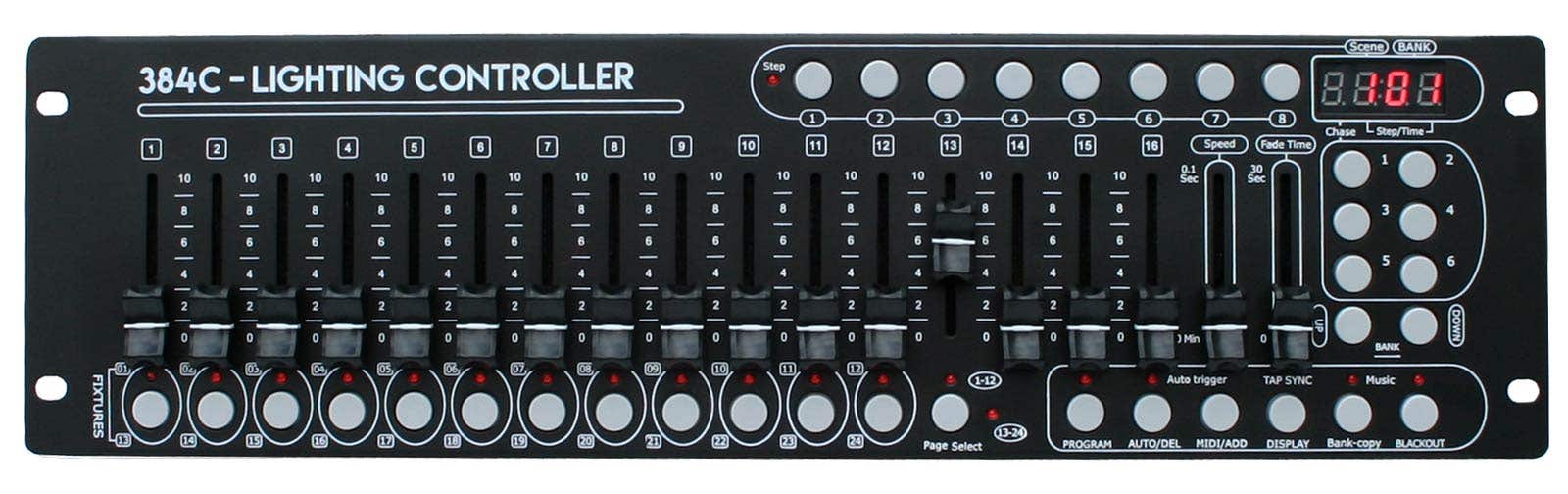 E-Lektron C-384C DMX-Controller 384 Kanal - 19 Zoll