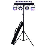 E-Lektron Stage-Bar RGBW LED Lichtset – Partybar mit DMX, Stativ & Tragetaschen