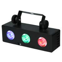 E-Lektron MS-3 Multi-Spot-LED - RGB-Lichteffekt - Mit Fernbedienung
