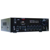 E-Lektron EL5-FB - Stereo Verstärker - Mit Bluetooth & Karaokefunktion - USB & SD Mediaplayer