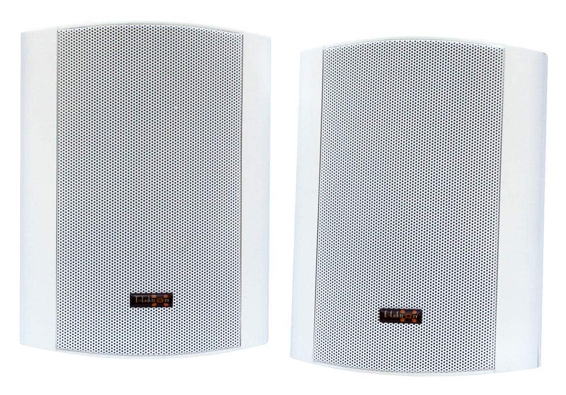 E-Lektron EWL5A Weiß - Aktiver Installationslautsprecher mit Wandhalterung - 120 Watt