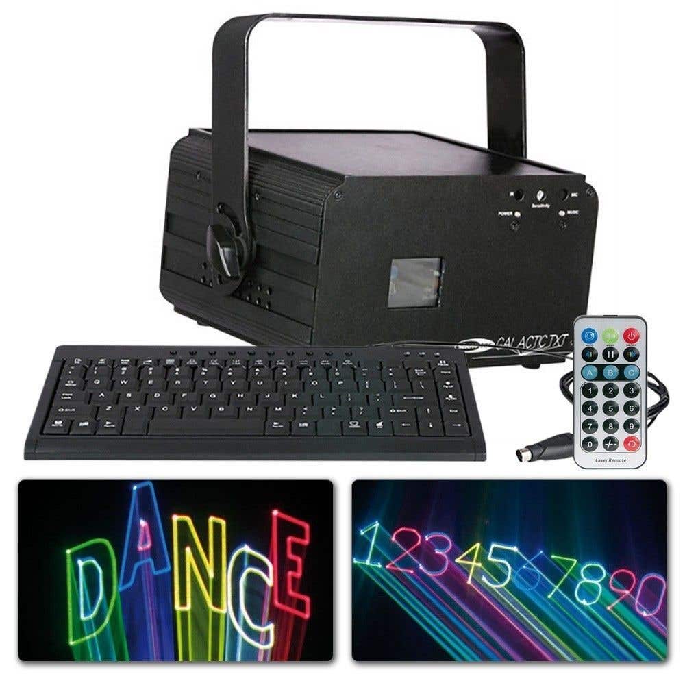Showtec Galactic TXT Textlaser mit Tastatur