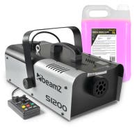BeamZ S1200 MKII Nebelmaschine mit 5 Liter Nebelfluid