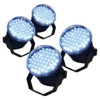 BeamZ Party-Strobes 4er-Set Stroboskope Weiß