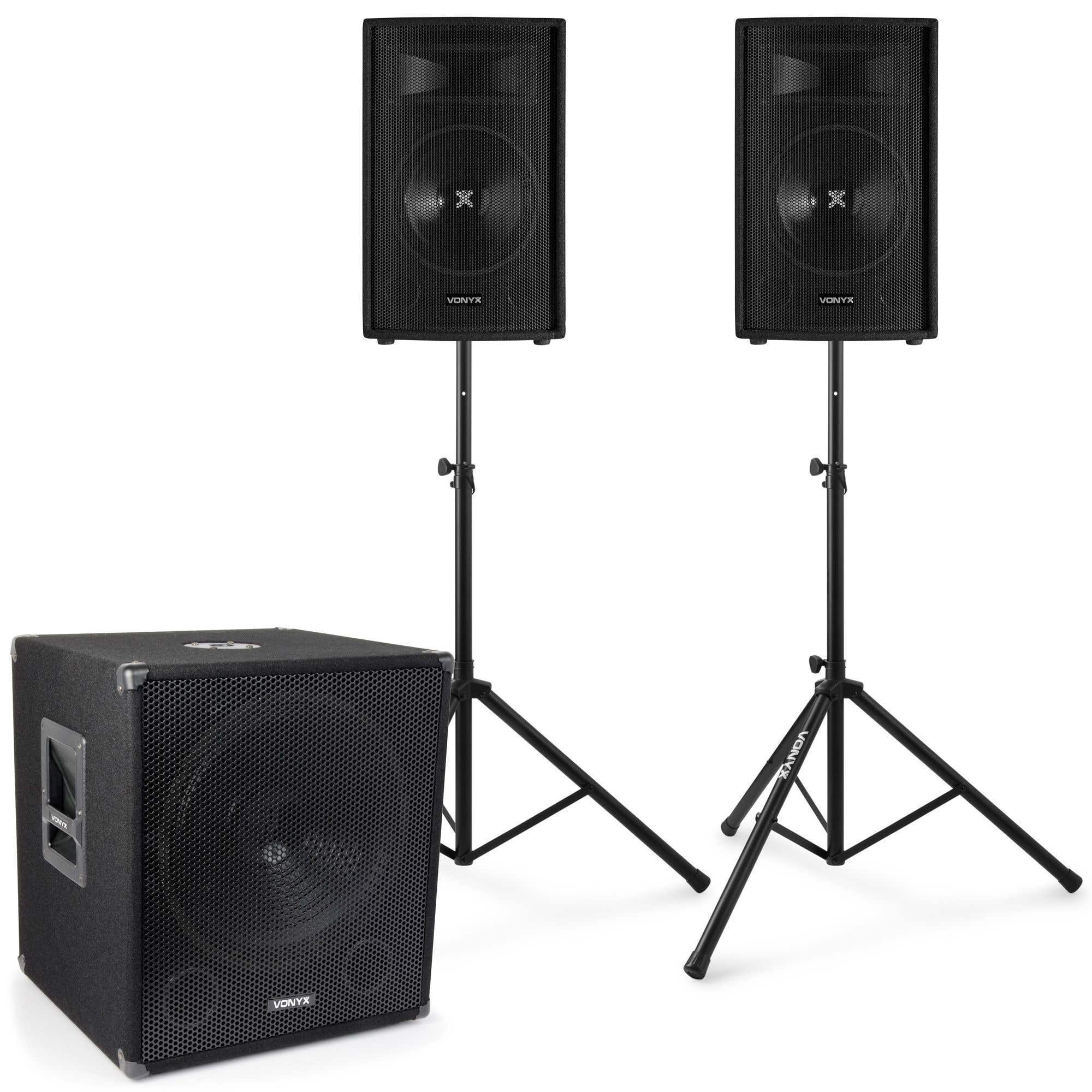 Vonyx 2.1 komplettes Live-Set 1100 Watt