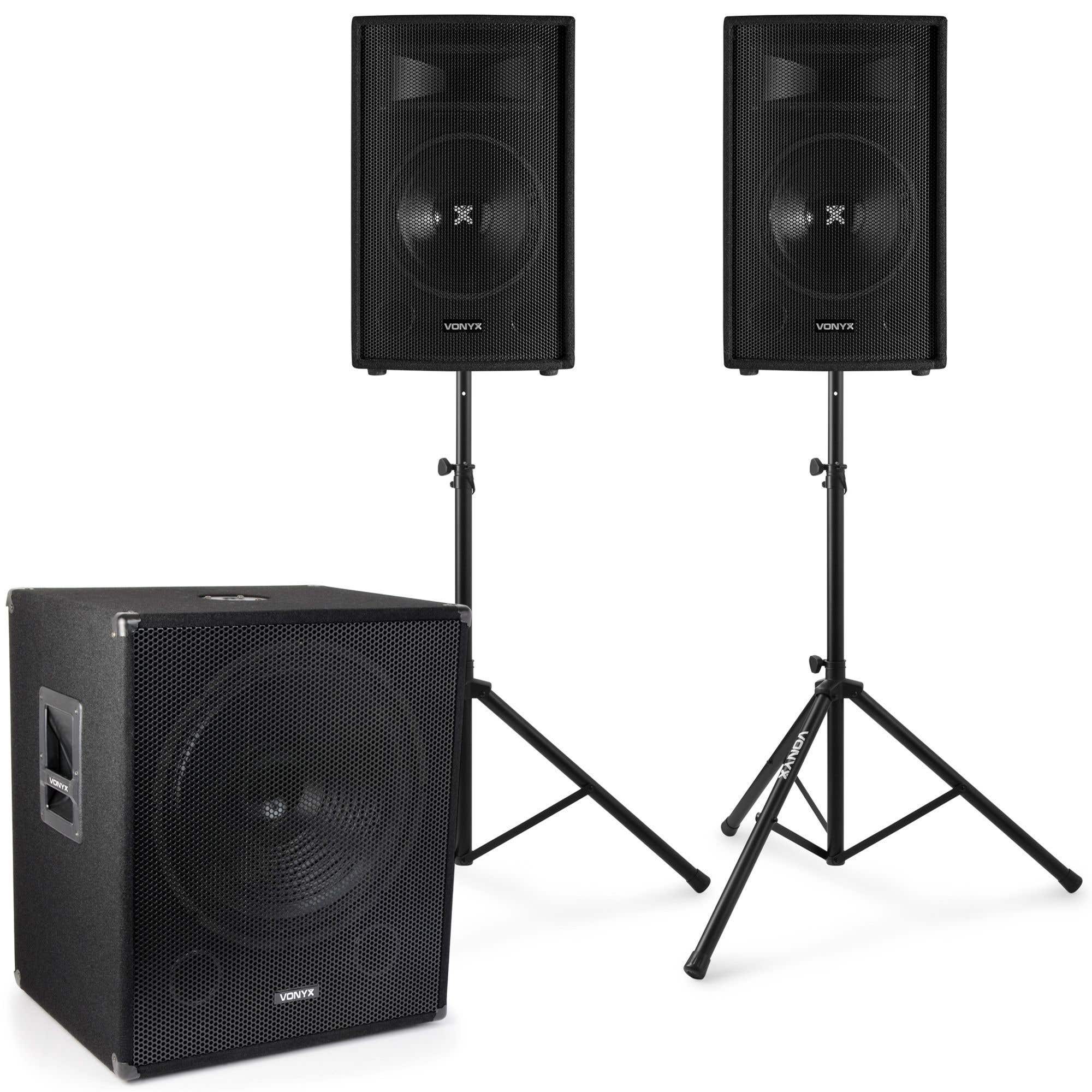 Vonyx 2.1 komplettes Live-Set 1600 Watt
