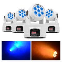 BeamZ Movinghead-Set mit 4 weißen MHL74-Movingheads