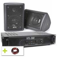 SkyTec Beschallungsanlage 150 W Küche, Hobbyraum etc.