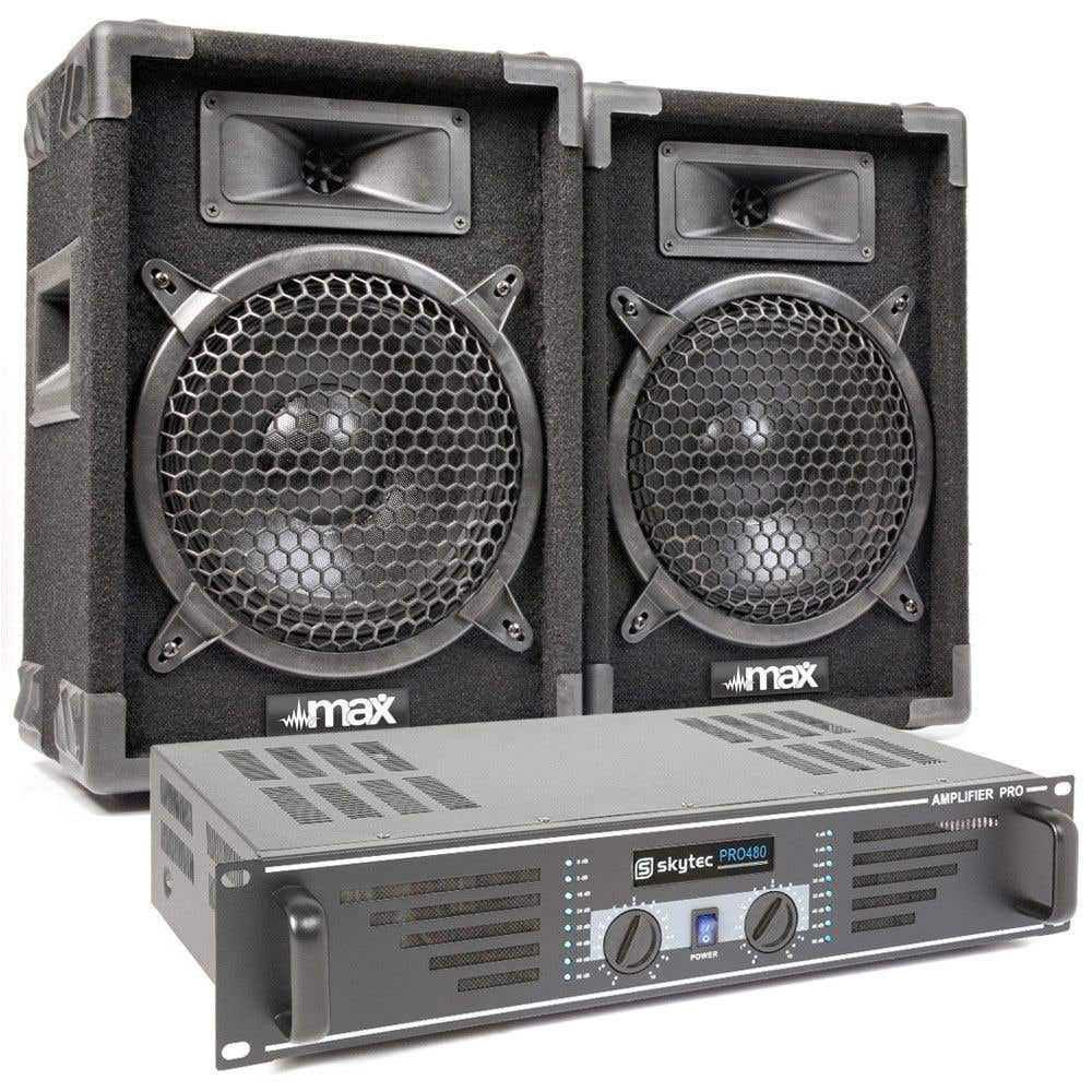 MAX 'Dark Night 8' Beschallungsanlage - 800 W max.