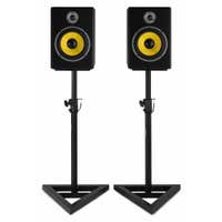 Vonyx Lautsprecherständer Set mit 2 verstellbaren Monitor-Lautsprecherständern
