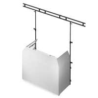 Vonyx DB3 complete opvouwbare mobiele DJ Booth met lichtbrug