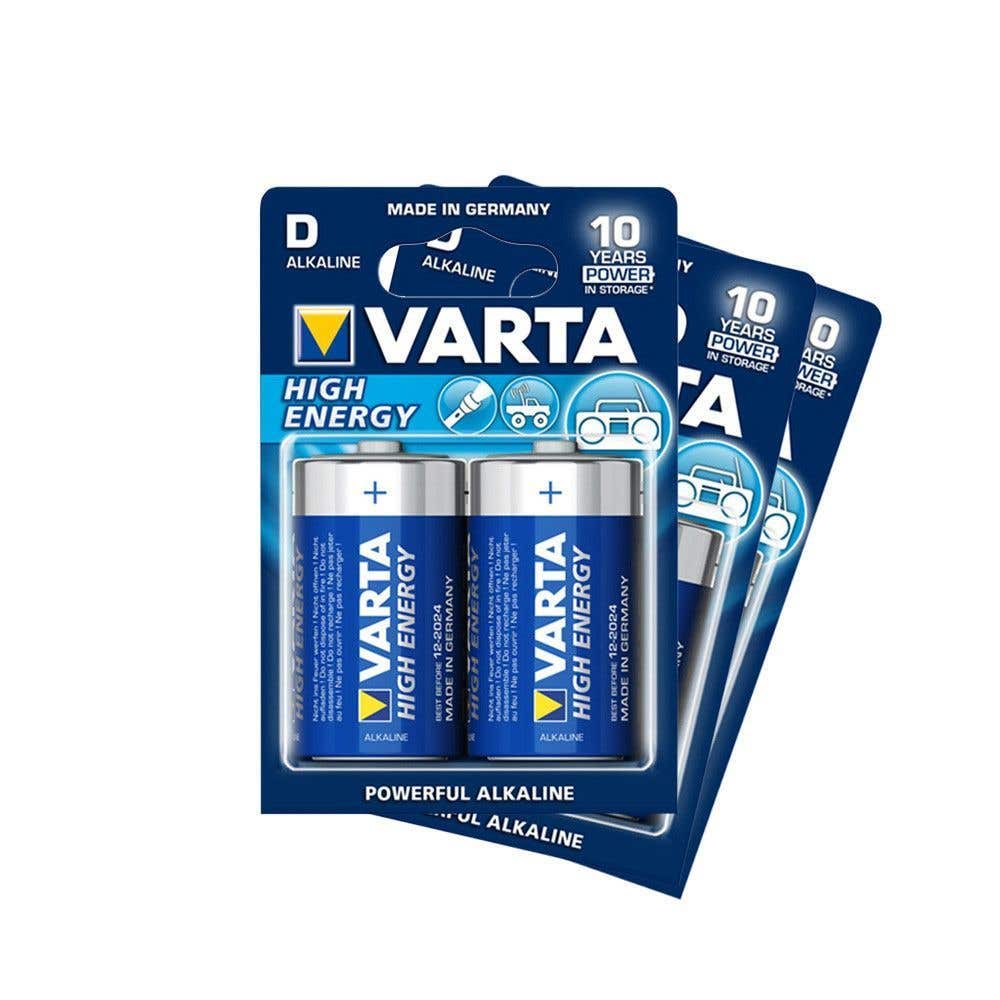 Varta D Batterien (6x) für Vonyx MEG040 Megaphon