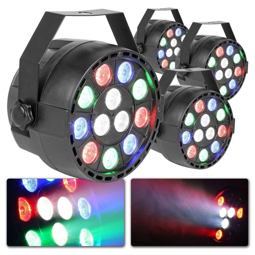 BeamZ set van 4 PartyPars voor DJ, Drive-in, etc.