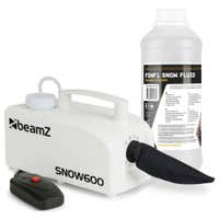 BeamZ SNOW600 Schneemaschine mit 1 Liter Schneefluid