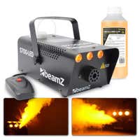 BeamZ S700-LED Nebelmaschine mit Flammeneffekt & 1L Nebelfluid – 700W