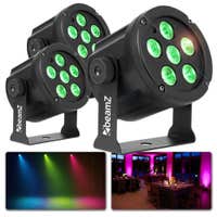 BeamZ SlimPar30 Set - 3er Set 6x 3 W SlimPar30 Spot