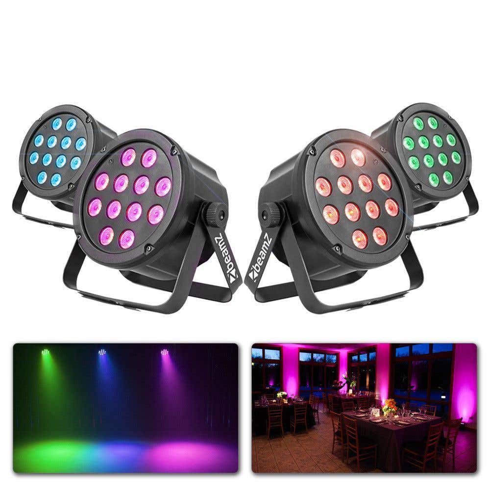 BeamZ SlimPar35 Lichtset mit 4x Slimpar35 Spots