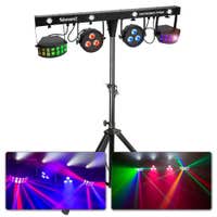 BeamZ Showbar FREE – Komplette Lichtshow mit Stativ und Tasche