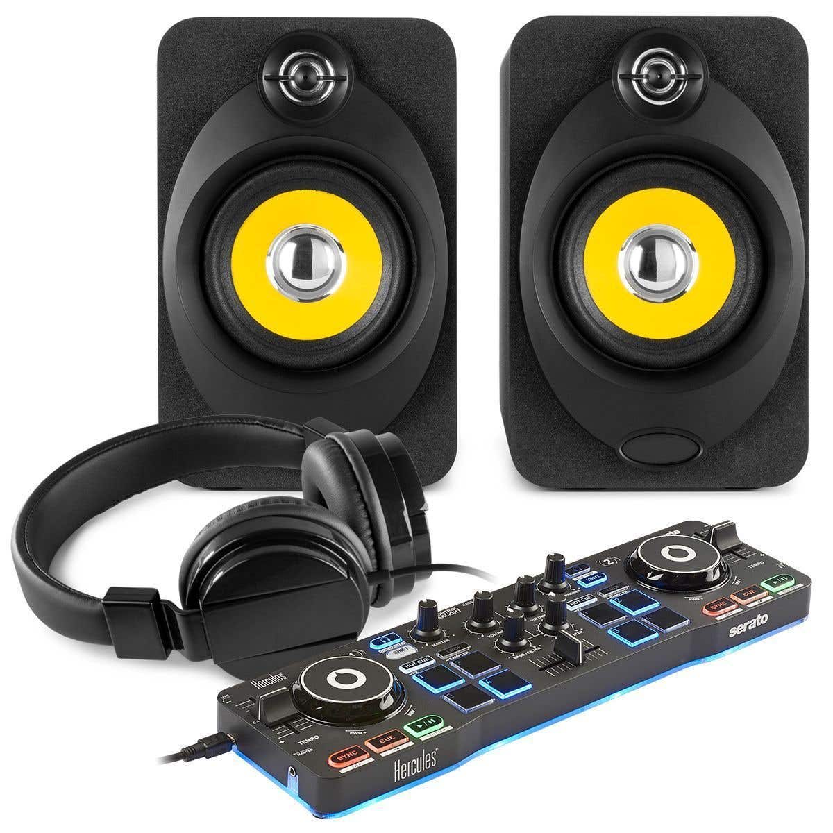 Hercules Starlight komplettes DJ-Set für Kinder