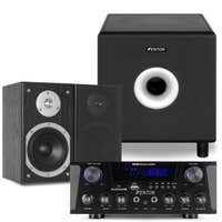 Fenton 2.1 HiFi-Stereoanlage mit Bluetooth und 8"-Subwoofer