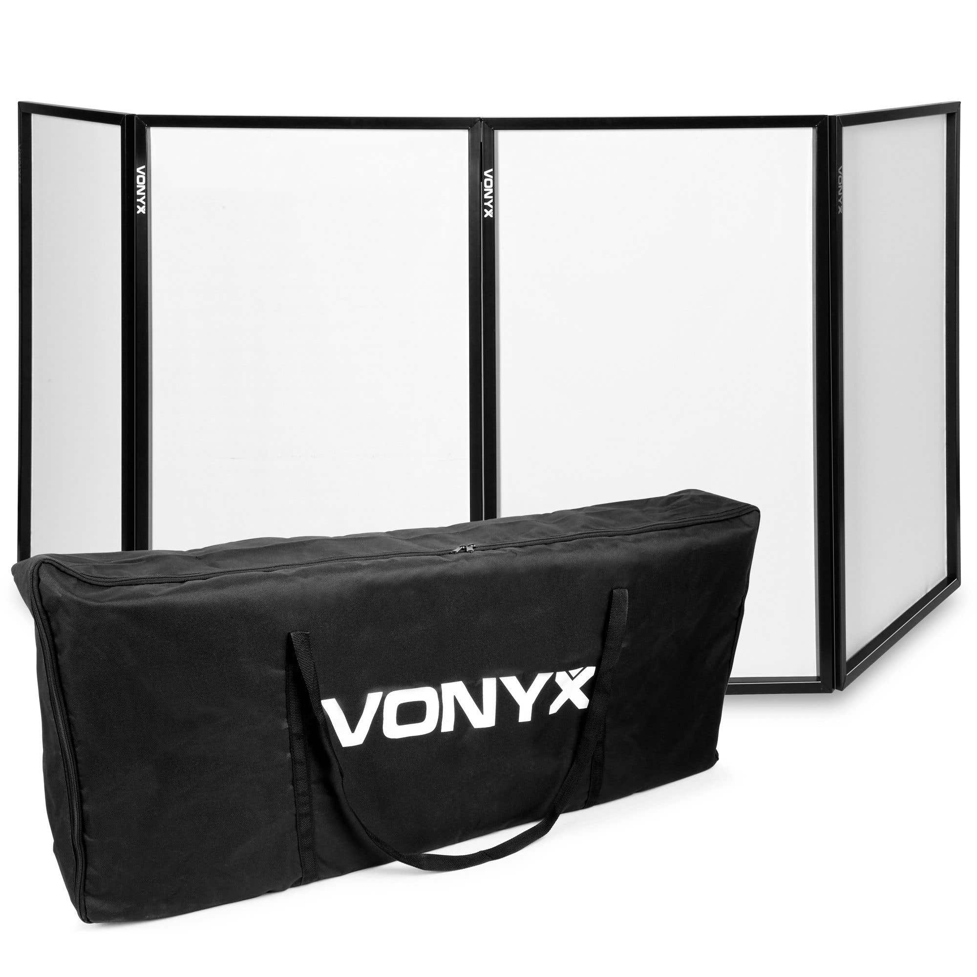 Vonyx DB2 DJ Screen, Verkleidung für DJ Pult inkl. Tasche
