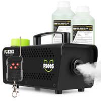 Fuzzix F500S Party Nebelmaschine 500W – inkl. Fernbedienung & 2L Nebelfluid