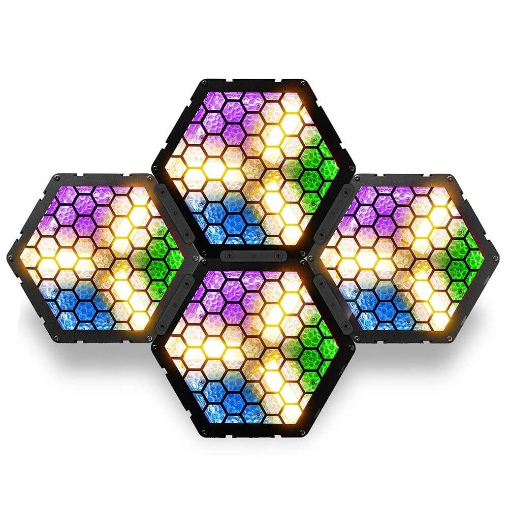 BeamZ 4er Set RB90 Retro Blinder - 3x 30W RGB/WW LED’s  - Bühnenlicht