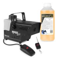 BeamZ RAGE600 Nebelmaschine mit 1 Liter Nebelflüssigkeit und kabelloser Fernbedienung – 600 W