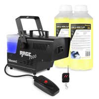 BeamZ RAGE1000 Nebelmaschine mit 2 Liter Nebelfluid und kabelloser Fernbedienung – 1000 W