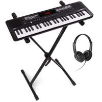 MAX Rhapsody49 Keyboard Set - Komplettes Starterset mit Ständer und Kopfhörer - 49 Tasten
