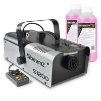BeamZ S1200 MKII Nebelmaschine mit 2 Liter Nebelfluid