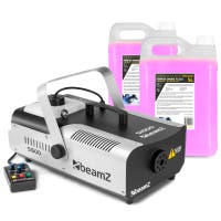 BeamZ S1500 Nebelmaschine 1500 W mit 10 Litern Nebelfluid