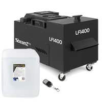 BeamZ Professional LF1400 – Bodennebelmaschine inkl. 20L Nebelfluid – Ultraschall Low Fogger 1400W