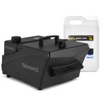 BeamZ ICE1400 Bodennebelmaschine Set - Inkl. 5L Nebelfluid - Funktioniert mit Eis - DMX - 1400 W