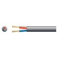 PD Connex 100 V Lautsprecherkabel 2x 2,5 mm 25 A - Schwarz - Trommel mit 100 Metern