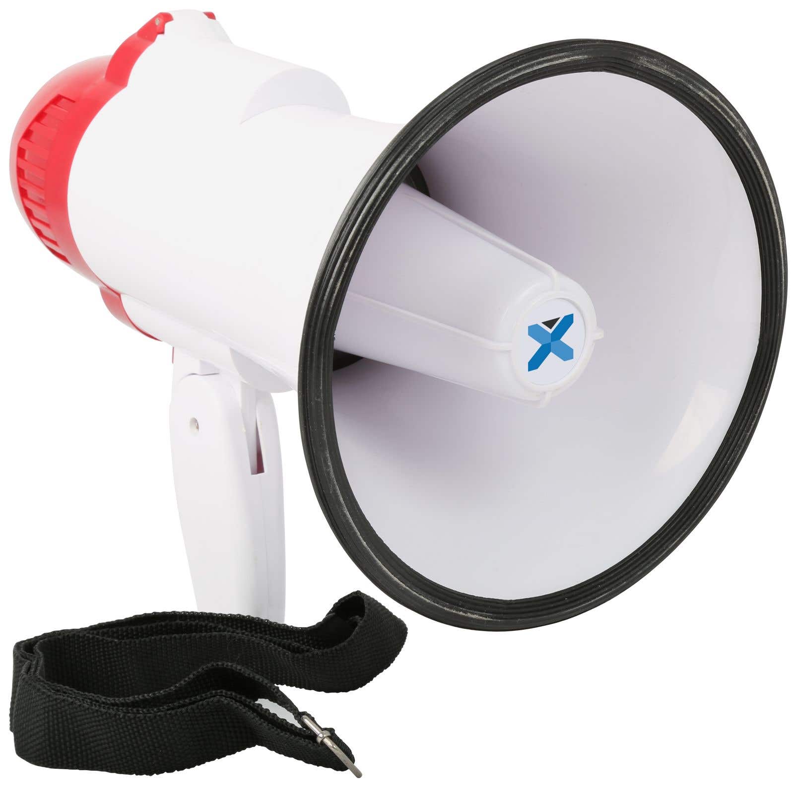Vonyx Megaphon mit Sirene und Aufnahmefunktion 20 W MEG020